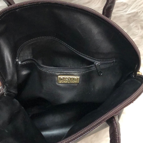 Desmo Italy Leather Handbag - Picture 7 of 8